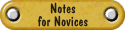 Notes for Novices